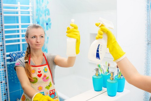 Professional cleaners in Elephant and Castle maintaining a spotless home interior