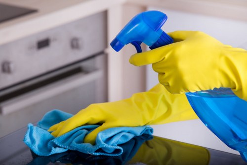 Bedroom cleaning as part of end of tenancy cleaning
