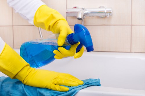 Kitchen domestic cleaning and surface sanitizing